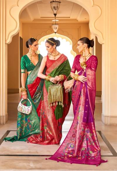 SERIES 10248 TO 10256 BY TRIRATH SILK SAREE MANUFACTURER IN INDIA